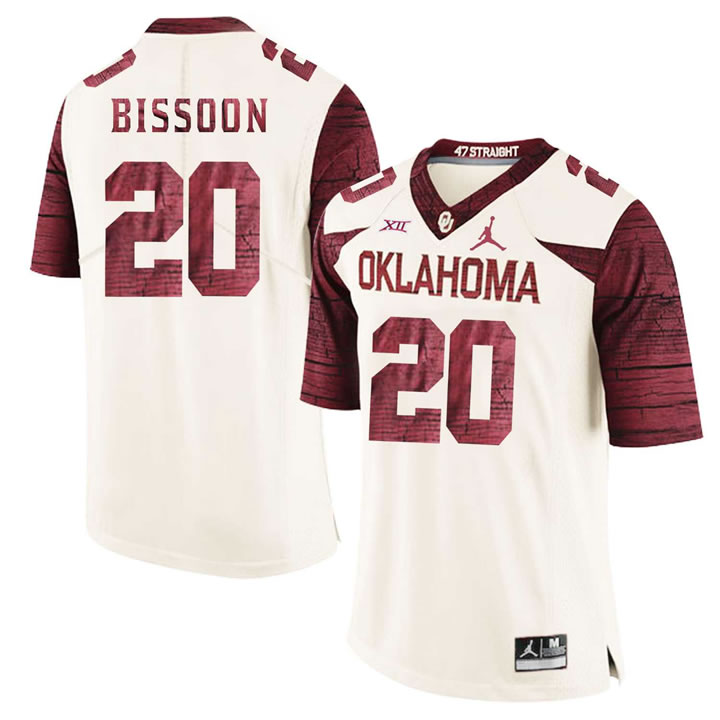 Oklahoma Sooners 20 Najee Bissoon White 47 Game Winning Streak College Football Jersey Dzhi,We sell and wholesale Oklahoma Sooners 20 Najee Bissoon White 47 Game Winning Streak College Football Jersey Dzhi on line form chian!